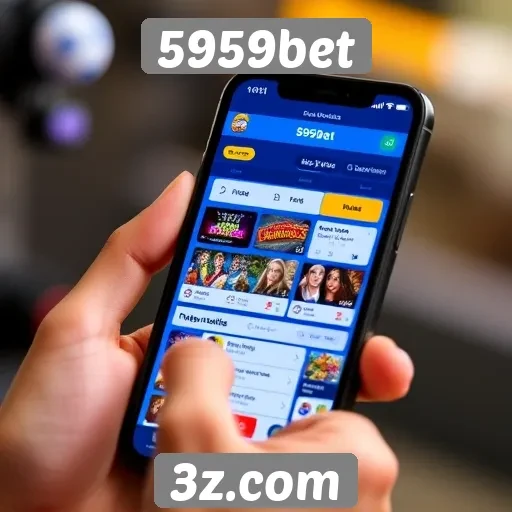 Experiência do usuário no 5959bet em dispositivos móveis