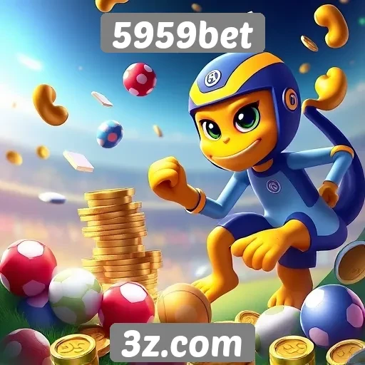 Variedade de jogos oferecidos pela 5959bet